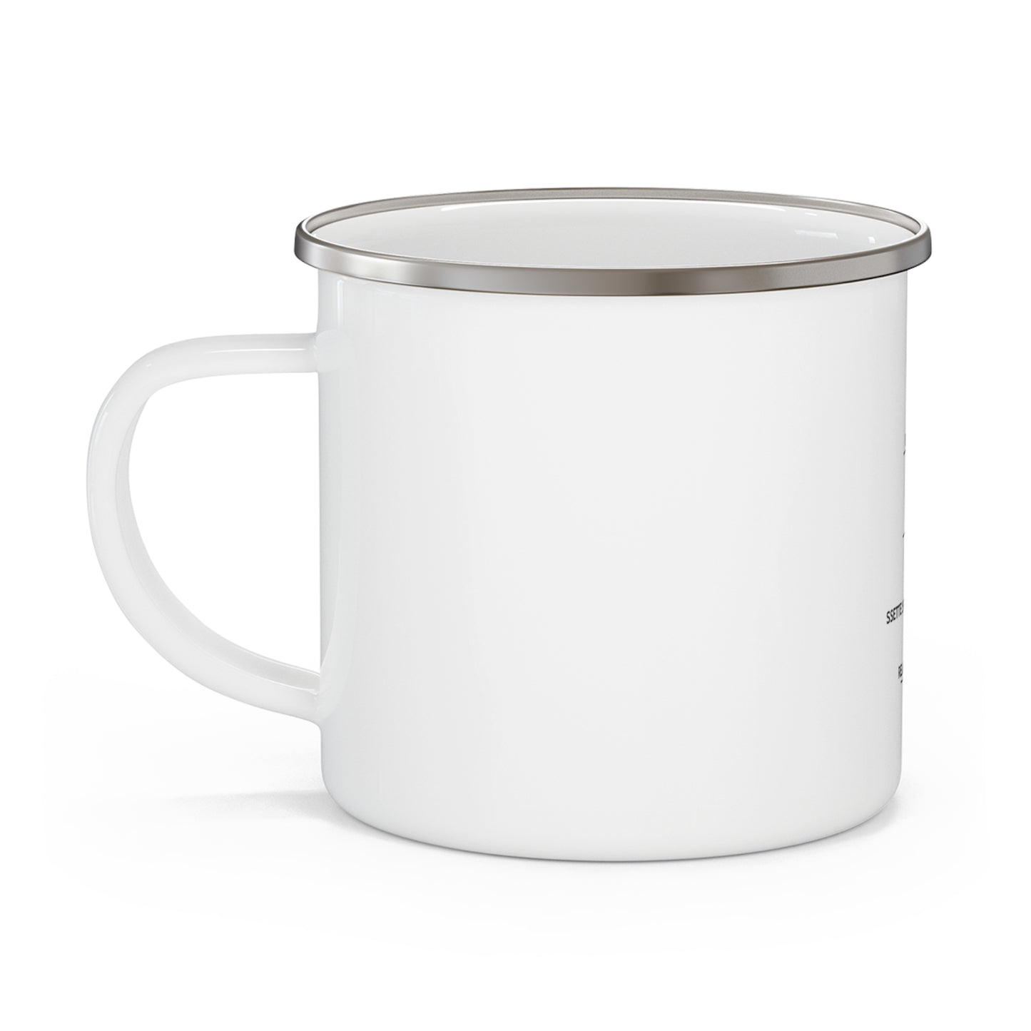 Bicycle Parts Enamel Camping Mug