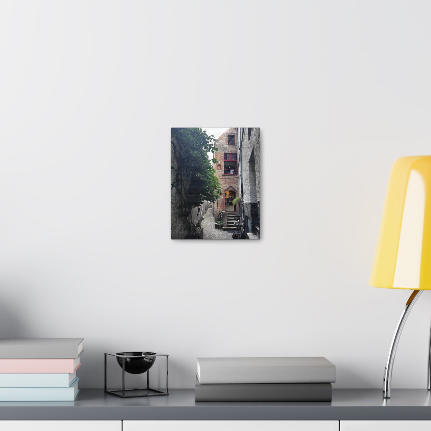 Belgium Beer Cafe Bruges Bier Cafe Canvas Gallery Wrap