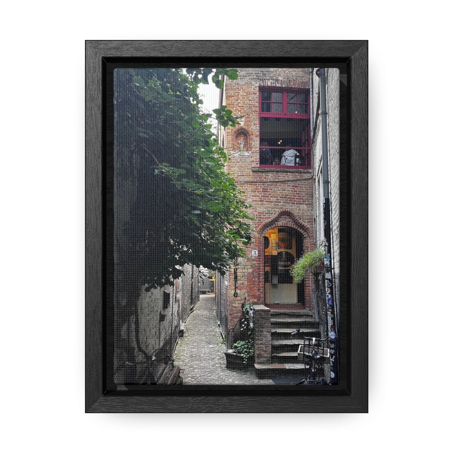 Belgian Beer Café De Garre Canvas Print Bruges, Belgium