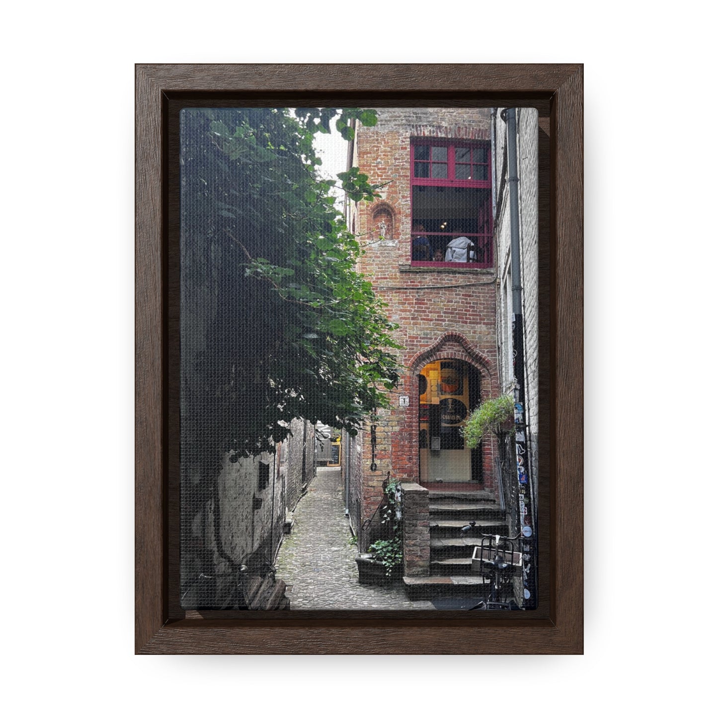 Belgian Beer Café De Garre Canvas Print Bruges, Belgium