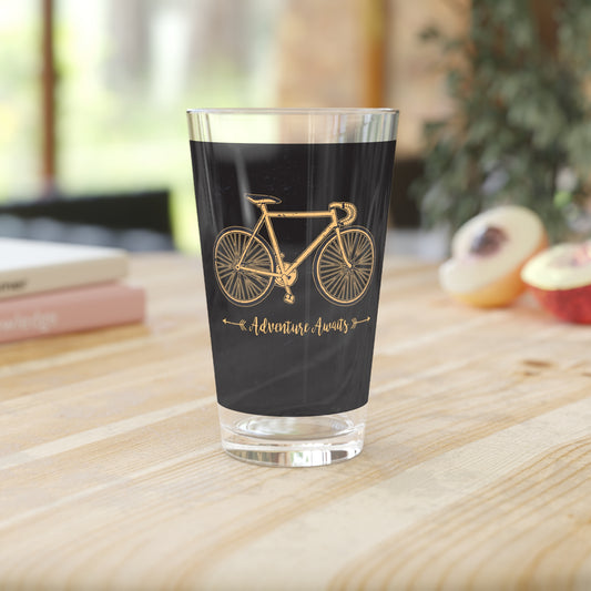 Beer Pint Glass, 16oz