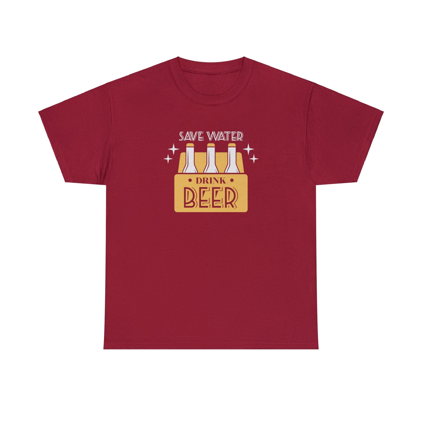 Save Water Drink Beer Unisex Men's Women's T Shirt | Funny Beer T- Shirt