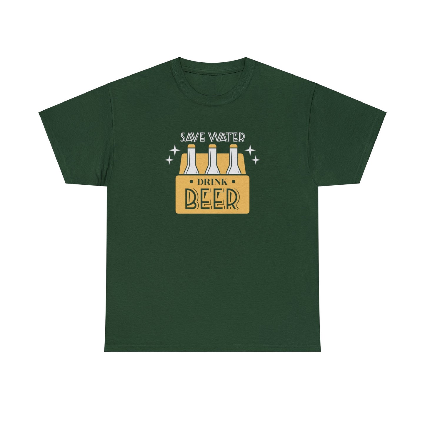 Save Water Drink Beer Unisex Men's Women's T Shirt | Funny Beer T- Shirt