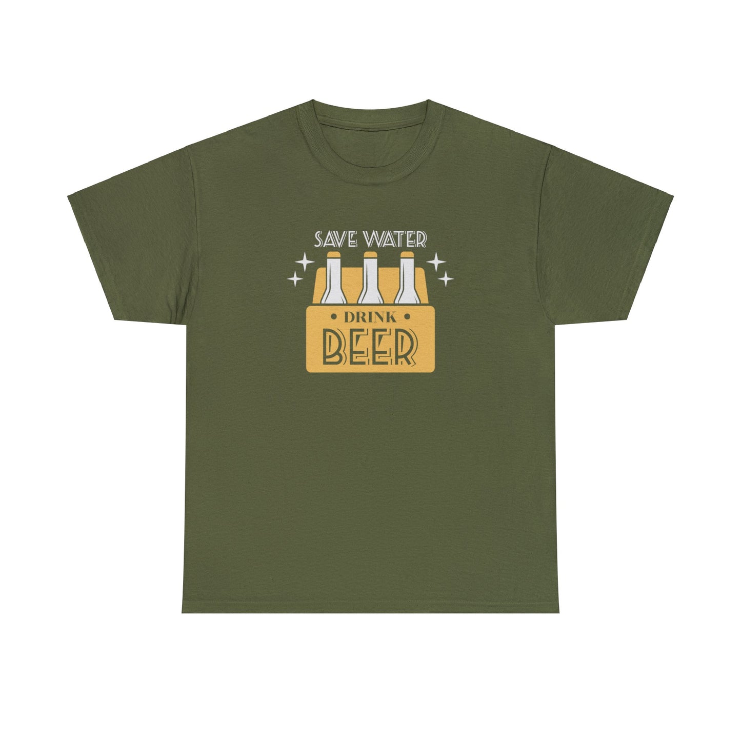Save Water Drink Beer Unisex Men's Women's T Shirt | Funny Beer T- Shirt