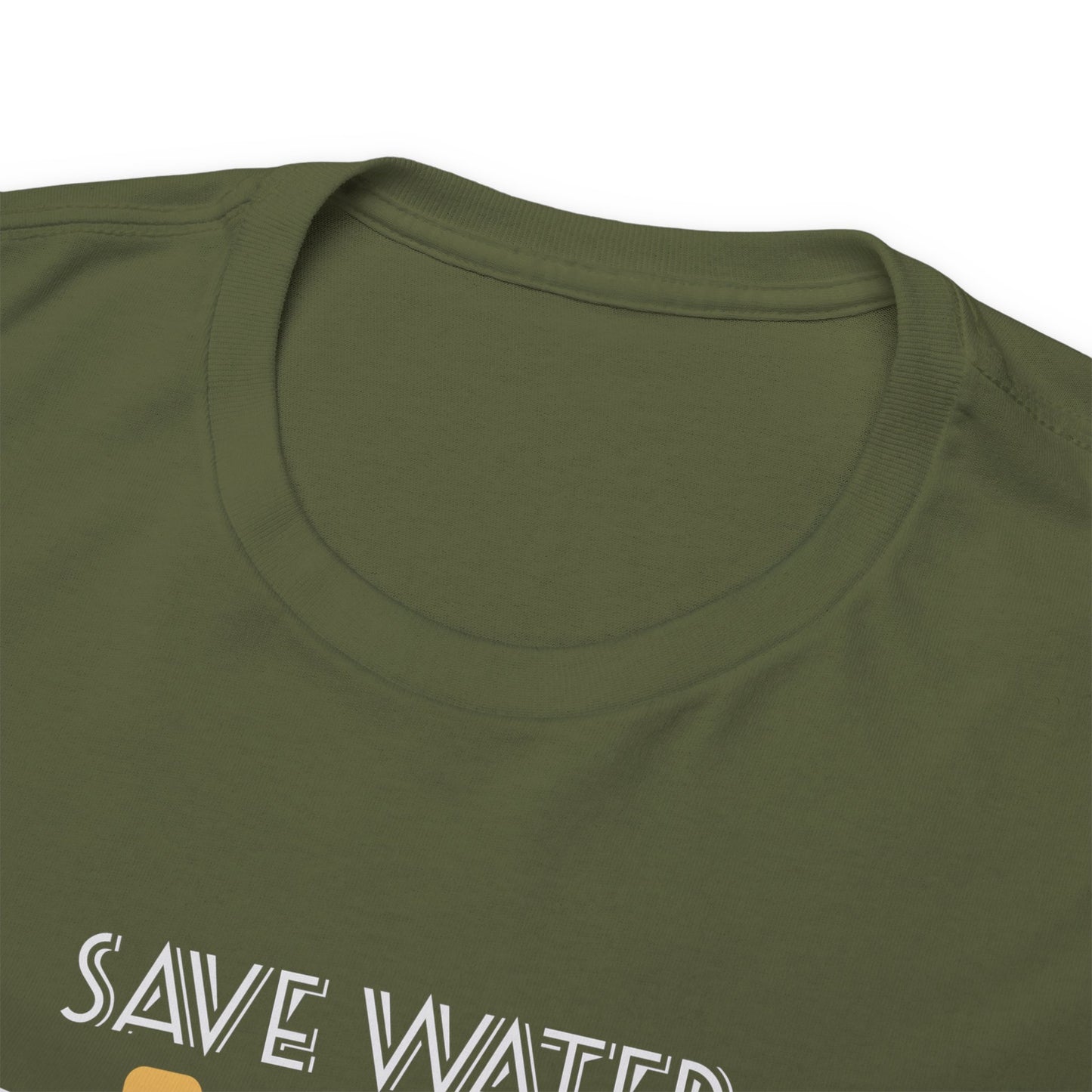 Save Water Drink Beer Unisex Men's Women's T Shirt | Funny Beer T- Shirt