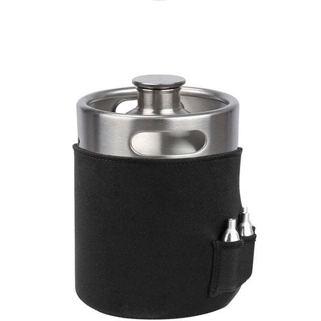 Neoprene Parka Keg Jacket For 2L 5Lmini Beer Keg,keep Beer Cooler , Home Beer Brewing