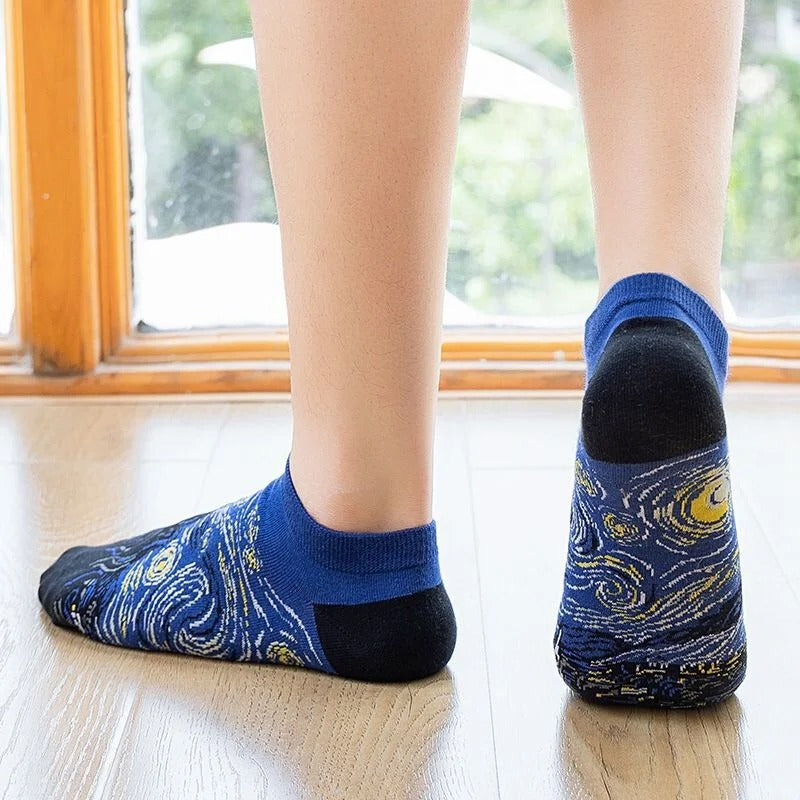 Funny Beer Mug Trendy Ankle Socks Men's Women's Beer Lovers Socks